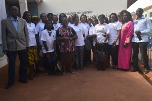 Foto família de participantes