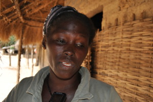 Natalia da Silva, camponesa da povoação de Gã-Tumane