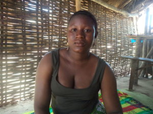 Cadidjato Culubali, habitante da secção de Guiledji