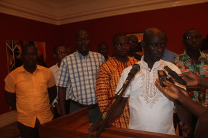 Vençã Mendes, presidente da Plataforma de Sociedade Civil